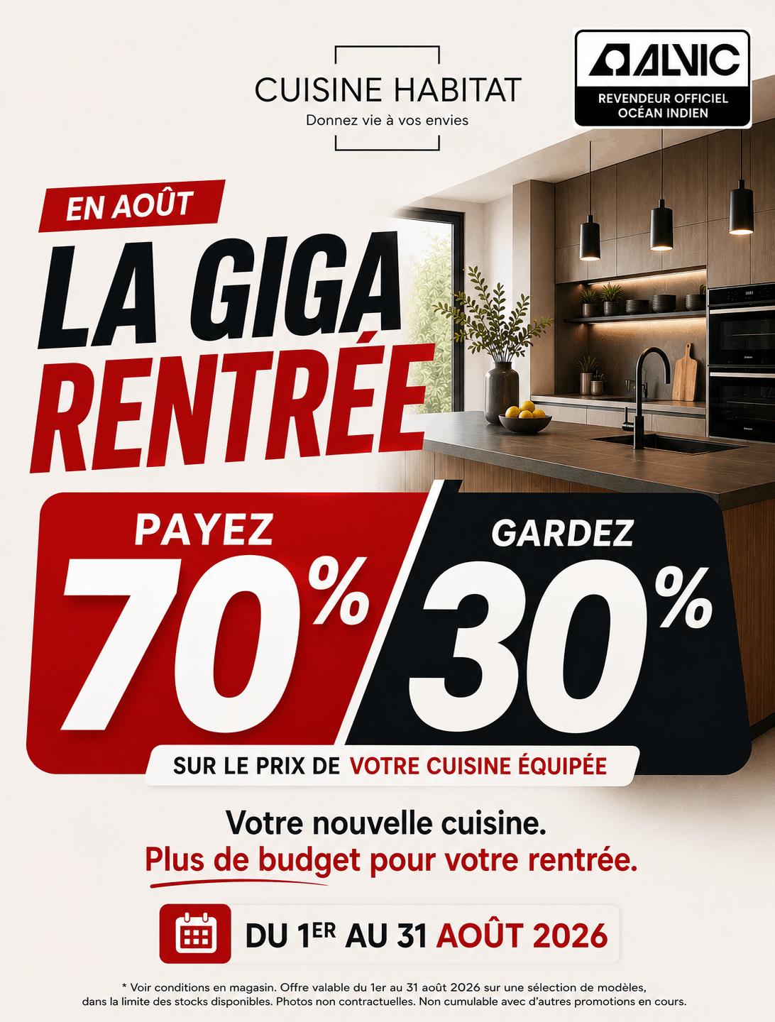 Découvrez nos cuisines sur mesure à La Réunion