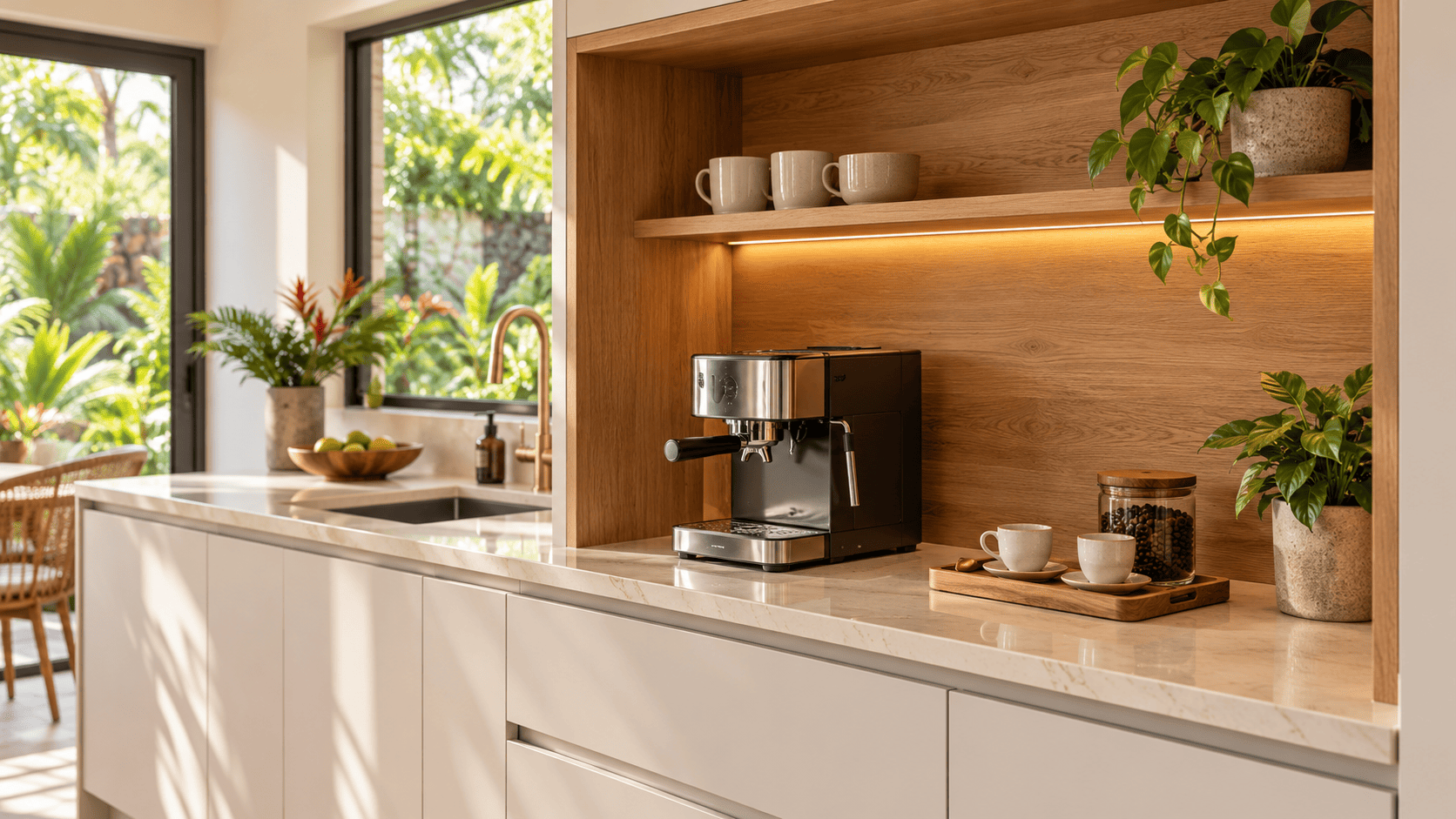 Comment aménager un coin café dans sa cuisine ?
