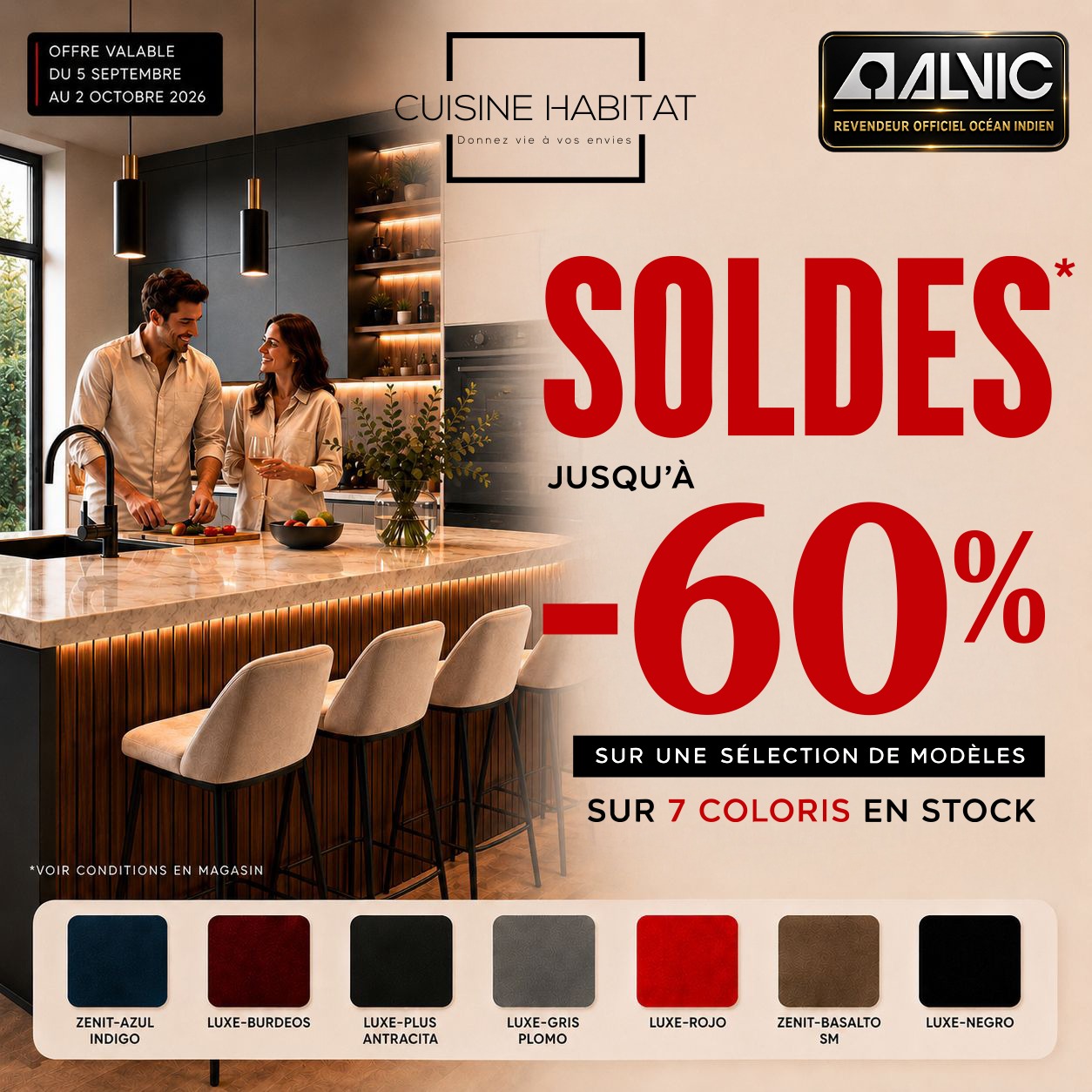 Découvrez nos cuisines sur mesure à La Réunion