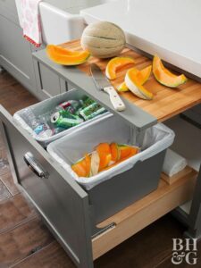 ORZ étagère de rangement pour placard de cuisine pour comptoir